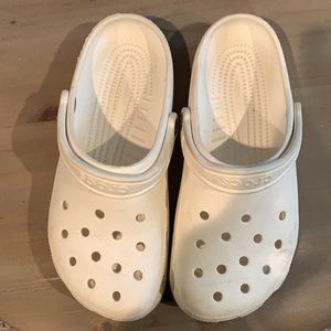White Crocs